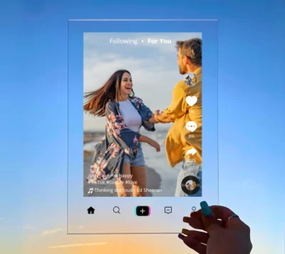 Placa TikTok